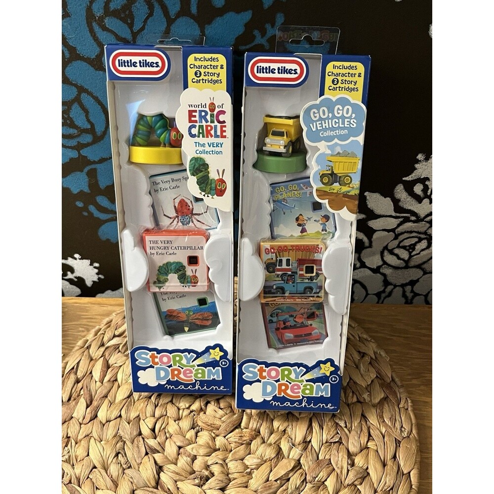 Little Tikes 664182 Story Dream Machine Go Go Vehicles& Hungry Caterpillar Story